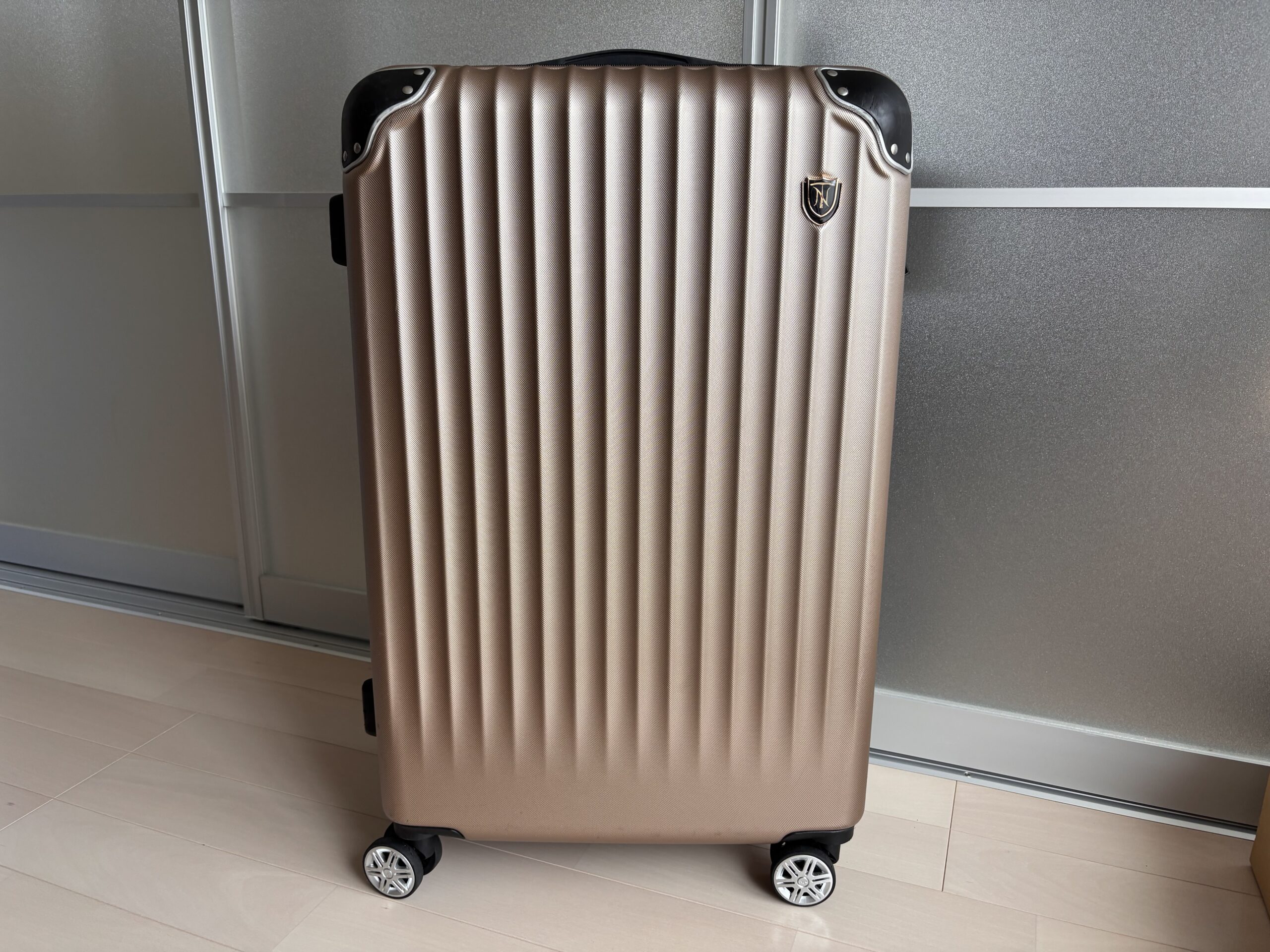 New Tripスーツケース シャンパンゴールド Lサイズ